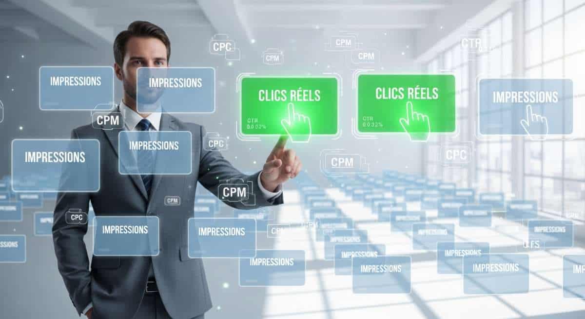 1000 vues ≠ 1000 clics: l’erreur qui ruine vos pubs (et comment l’éviter)