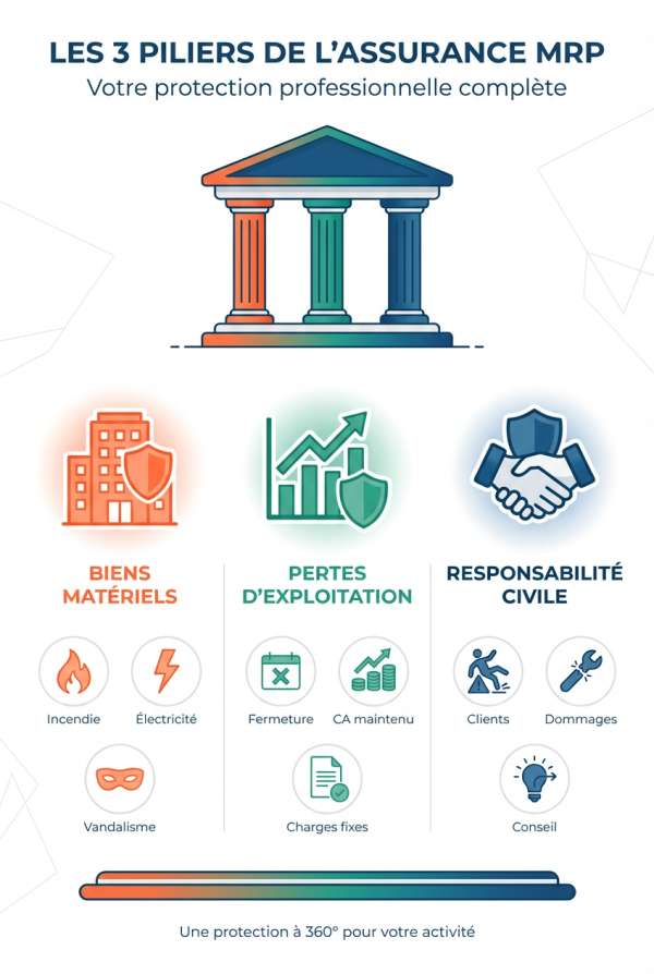 Les trois piliers de la MRP