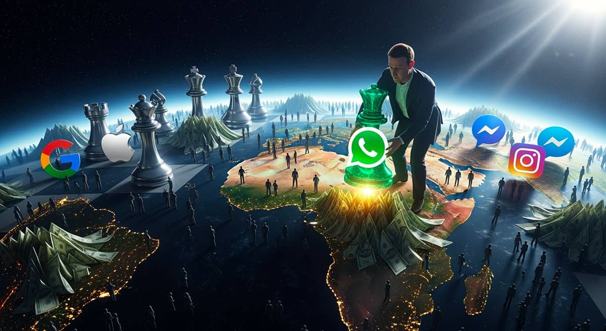 Achat de Whatsapp par facebook