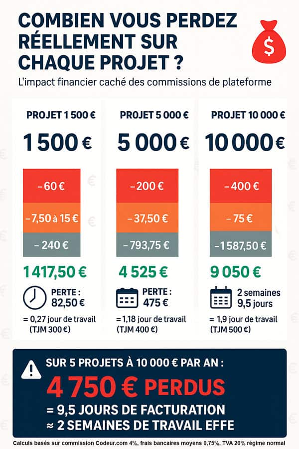 Combien vous perdez réellement sur chaque projet ?