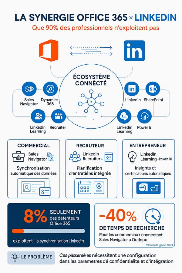 La synergie Office 365 × LinkedIn que 90% des pros n’exploitent pas