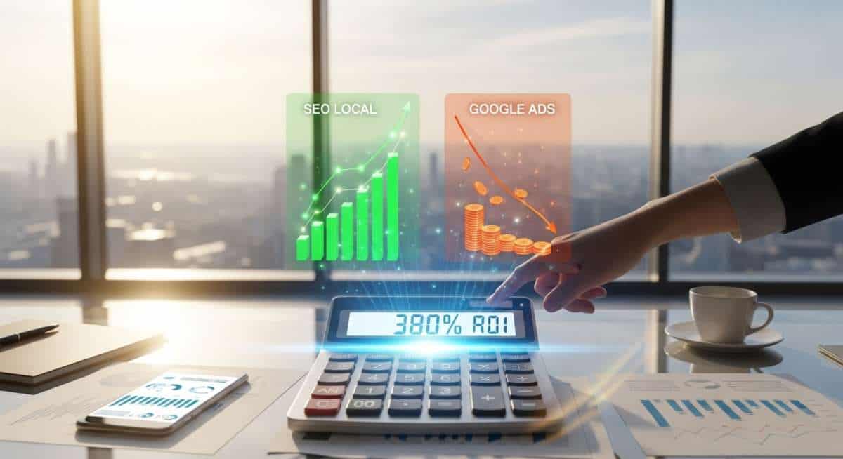 Le simulateur qui va bouleverser votre budget : SEO local vs Ads, le verdict